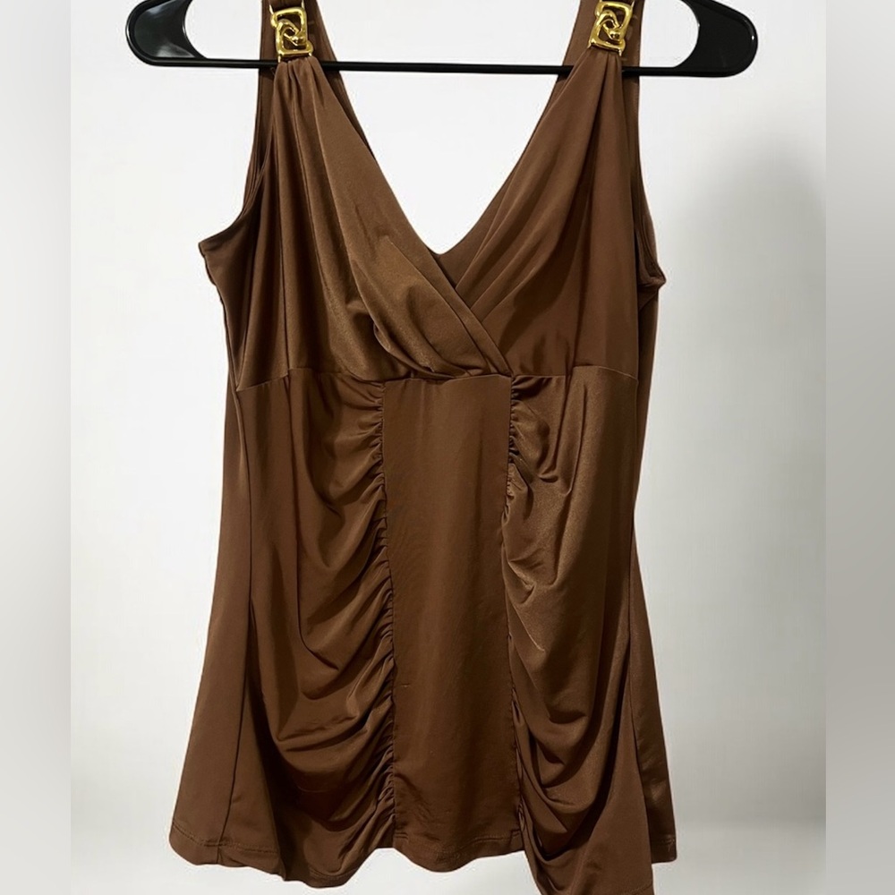 Cache Brown Crop Top - Picture 3 of 6